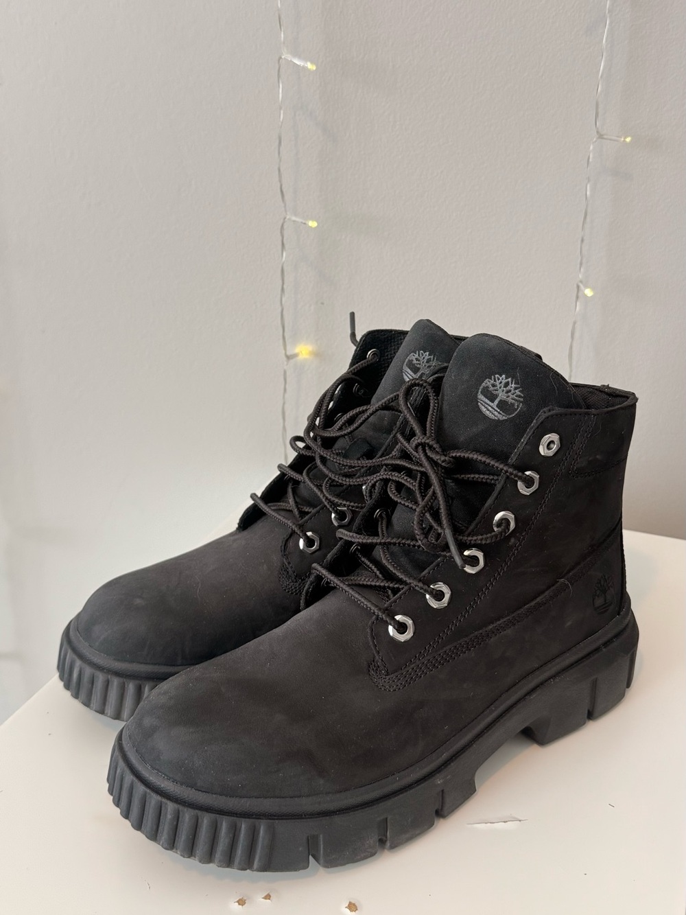 Timberland Greyfield Lace-Up Boots | Black | Size 11